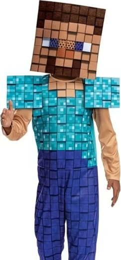 Komplet udklædning med kvadratisk maske