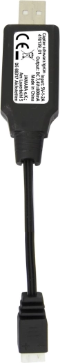 USB-opladningskabel til motorbåden Capter Speedboot 7,4 V 2,4 GHz