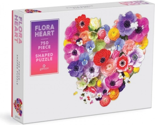 Galison puslespil Blomsterhjerte 750 brikker