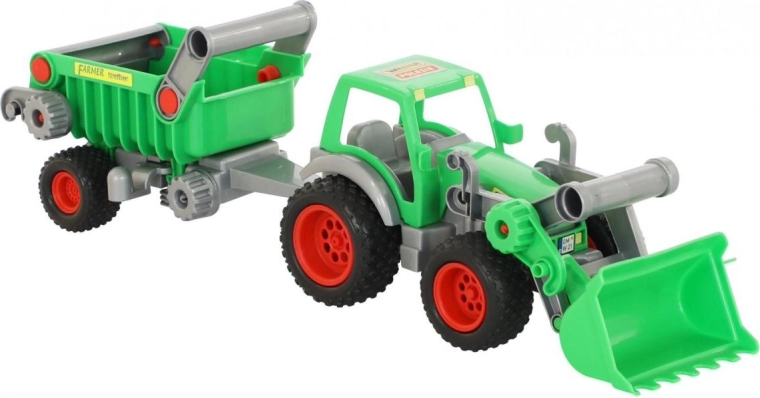 Mekanisk læsser til sjov lastning