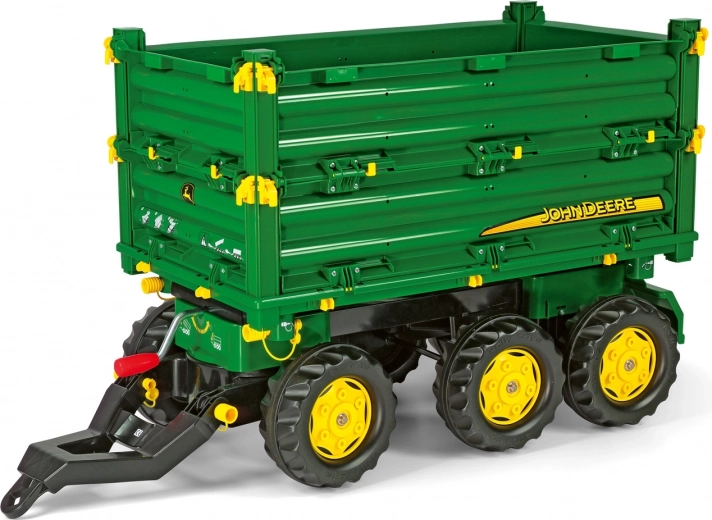 Rolly Toys tipvogn John Deere med 3 aksler