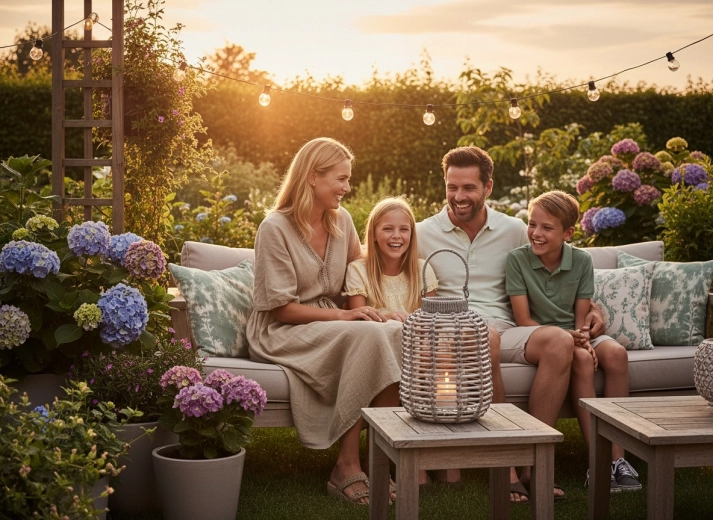 Ideel til indendørs og terrasse