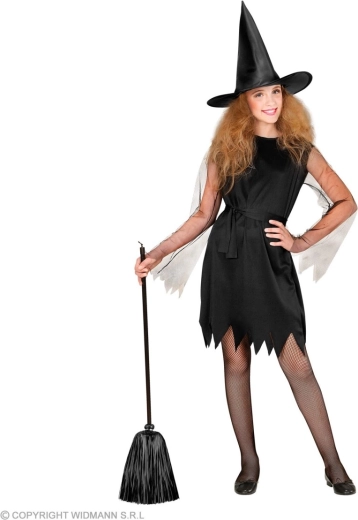 Heksekostume 140 cm