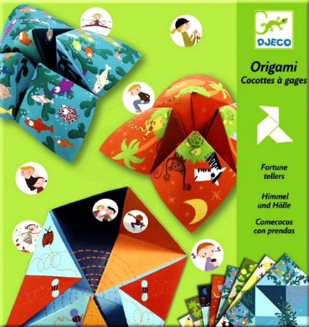 Origami Himmel, helvede, Paradis Djeco