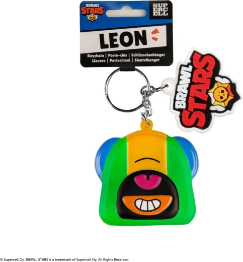 Brawl Stars squishy nøglering Leon