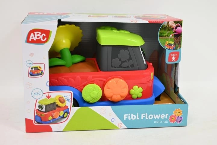 Dickie ABC børnebil Fibi blomst med vand-sprøjtefunktion 25 cm