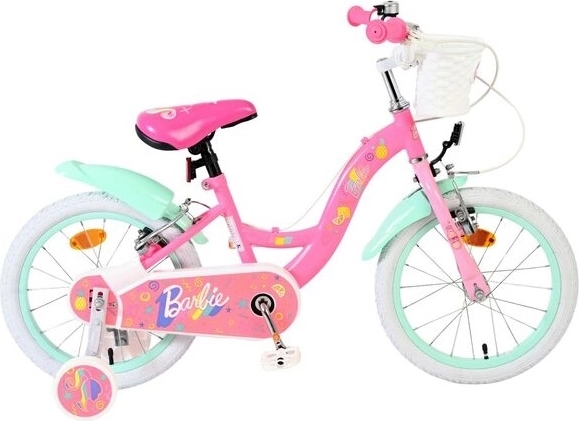 Barbie børnecykel 16" i pastelfarver