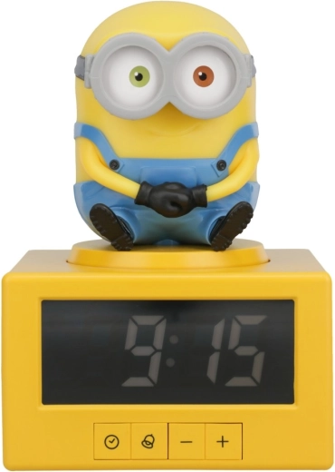 Minions vækkeur – licenseret børnevækkeur med analog urskive