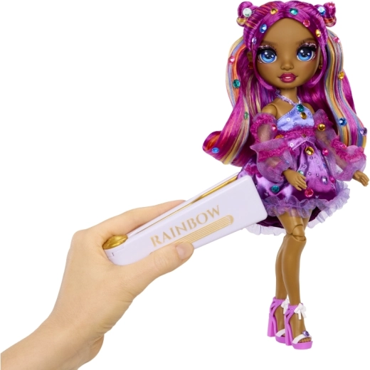 Pynt håret og outfittet med regnbuekrystaller