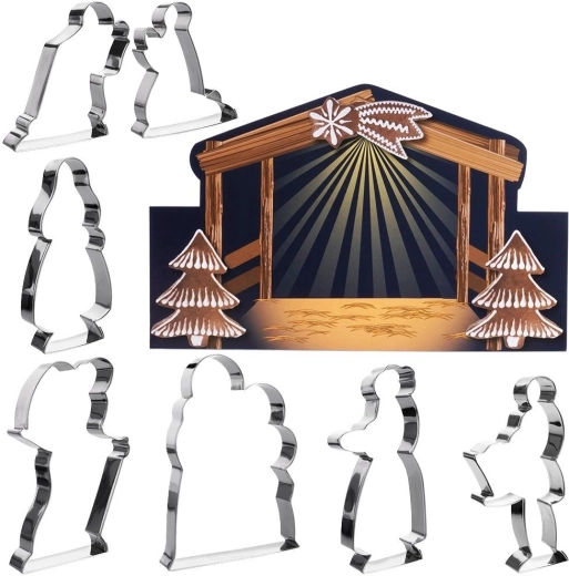 Komplet Betlehemsscene af dit bagværk