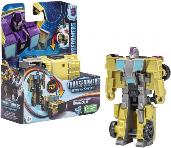 Transformers EarthSpark 1‑Step Flip Changer figur
