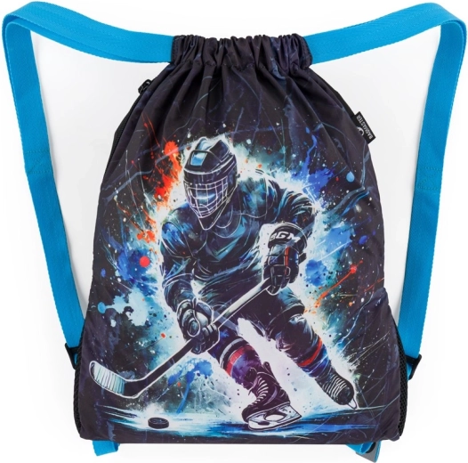 Bagmaster skolerygsæk til indesko og idræt beta 26 d – hockey