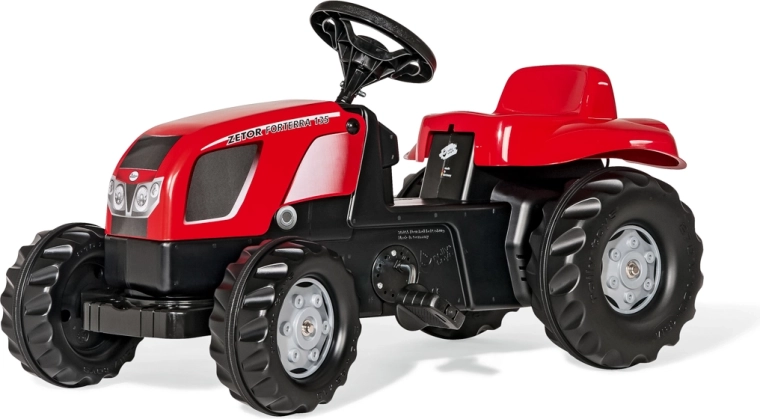 Pedaltraktor Zetor rød