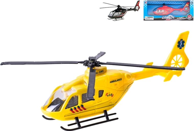 Metalmodel af helikopter 1:72