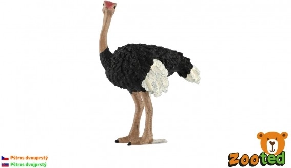 Realistisk plastfigur af struds