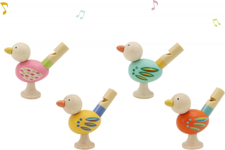 Fløjte formet som en fugl