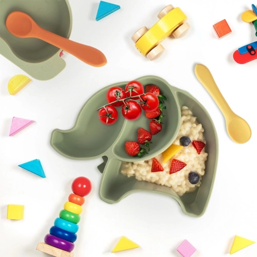 Tre adskilte rum til varieret kost