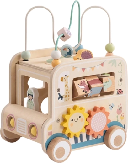 Formsortering og roterende blokke med dyr