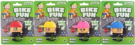 Cykelklokke med sjovt motiv