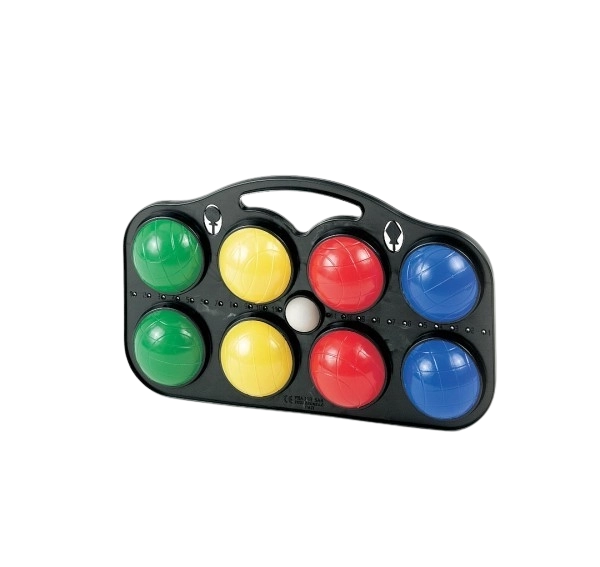 Plastiske petanquebolde 8 stk