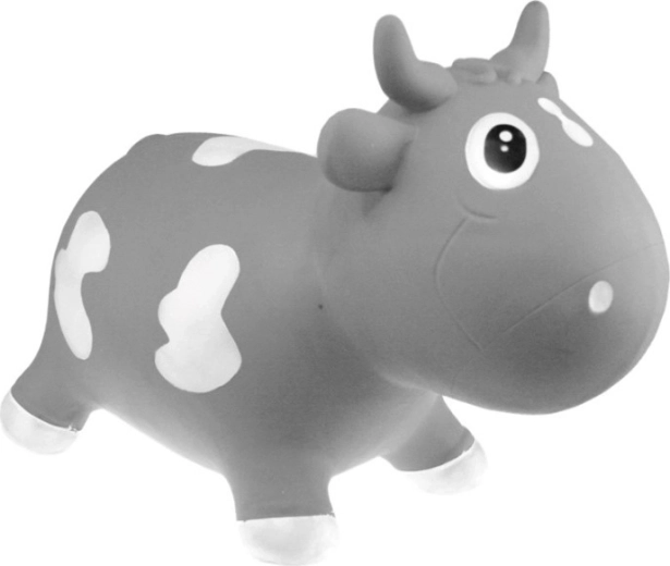 Kidzzfarm hoppeko milk cow junior grå - 1 stk.
