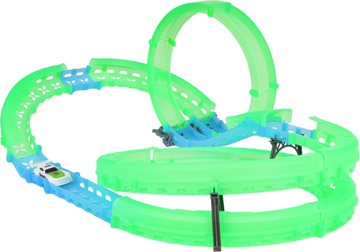 LED-bil med jævn kørsel