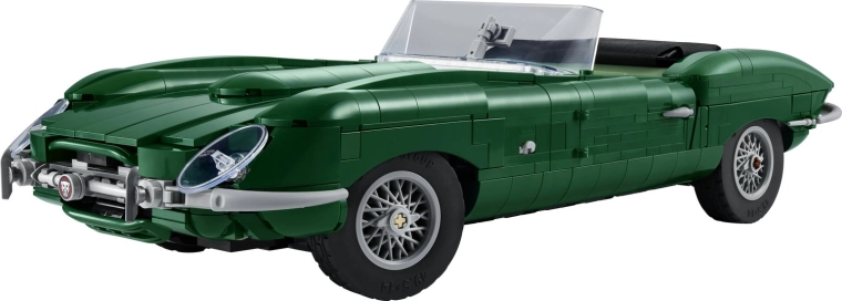 Ikonisk silhuet af Jaguar E-Type