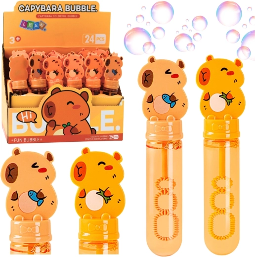 Sæbebobler capybara 35 ml med tredobbelt ring