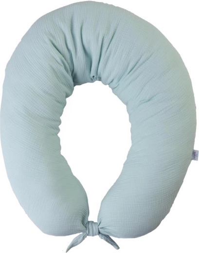 Babymatex musselin ammepude Moon lyse turkis 260 cm