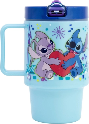 Plastikkrus med tud 530 ml STITCH