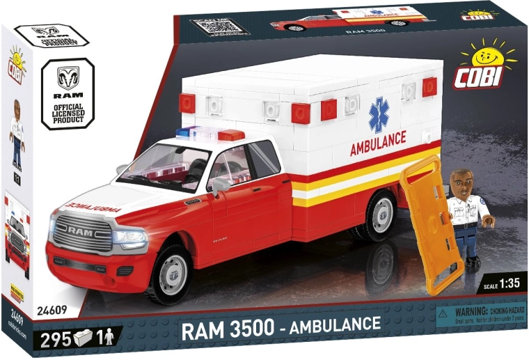 Cobi RAM 3500 ambulance 1:35 (295 klodser)