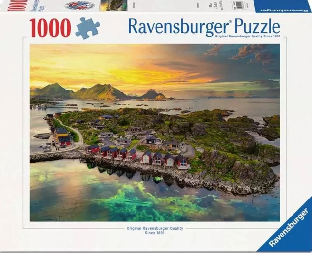 Ravensburger puslespil Lofoten, Norge 1000 brikker