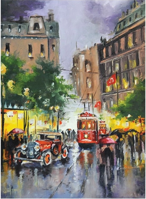 Puzzle ANATOLIAN Istiklal-gaden i Istanbul 1000 brikker