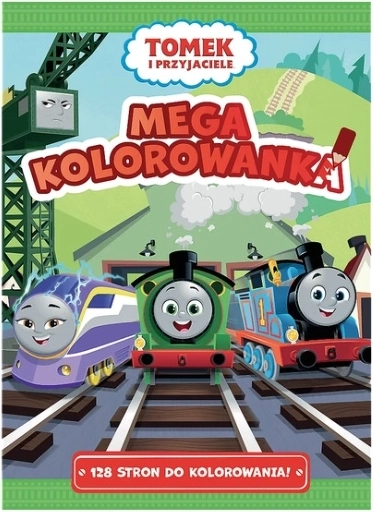 Tomek og venner (Thomas & Friends) mega malebog til børn