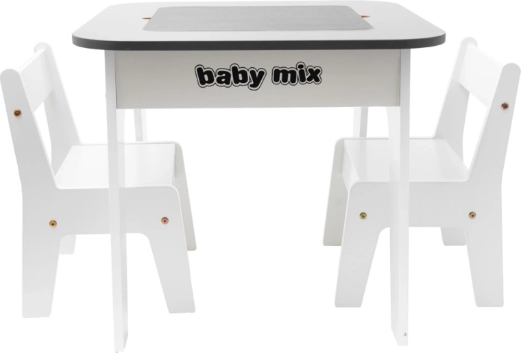 Aftagelig bordplade med opbevaringsrum