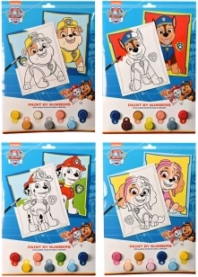 Maling efter tal – Paw Patrol
