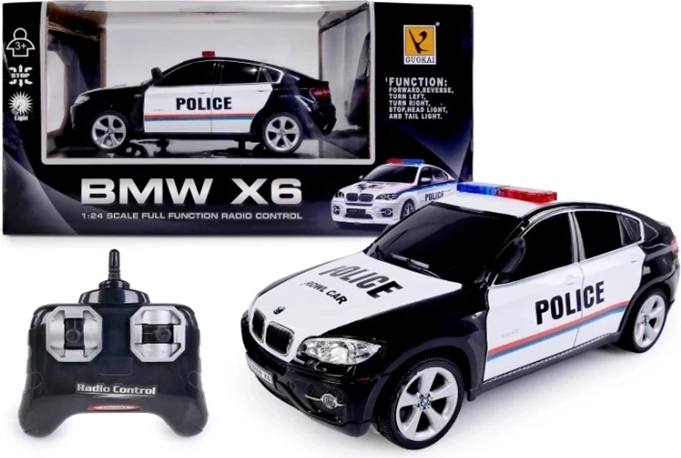 Fjernstyret politibil i BMW X6-stil