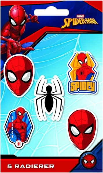 Sæt tyggegummi SPIDER‑MAN i PVC-etui