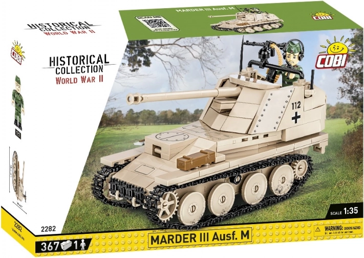 Byggesæt Marder III Ausf. M (Sd.Kfz. 138) 1:35 – historisk panserjager
