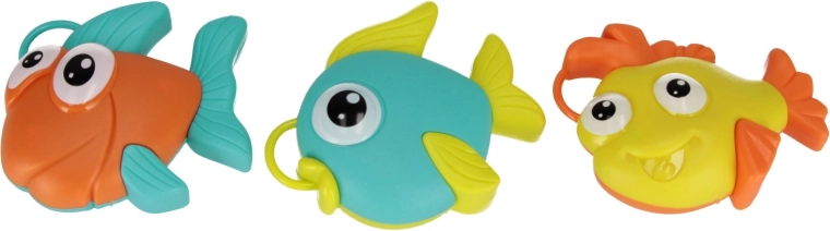 Flydende fisk i klare farver