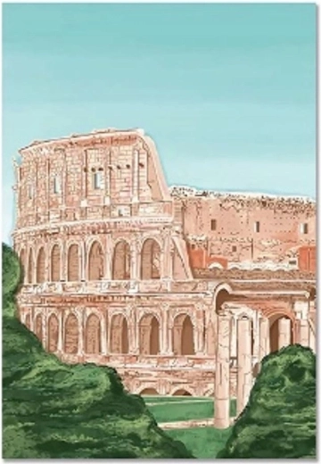 Norimpex Mal efter tal Rom Colosseum 40 × 50 cm