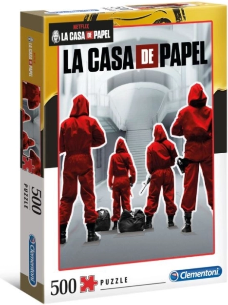 Clementoni Puslespil Netflix: Papirhuset 500 brikker
