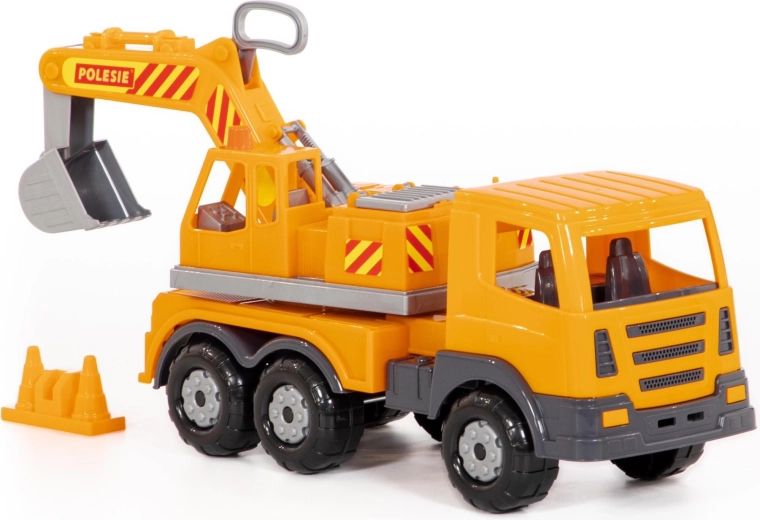 Mekanisk skovl med håndtag