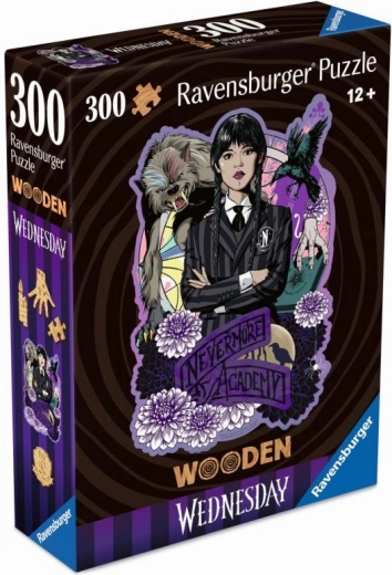 Træpuslespil Wednesday 300 brikker Ravensburger