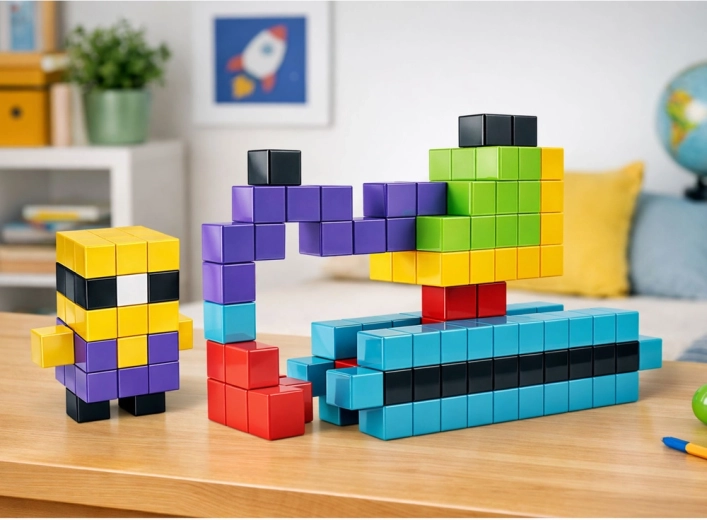 Kreative 3D og flade modeller