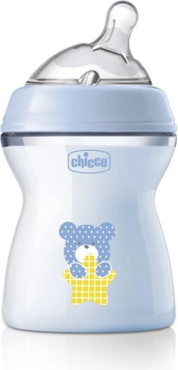 Chicco antikolik-sutteflaske NaturalFeeling 250 ml til drenge 2 m+