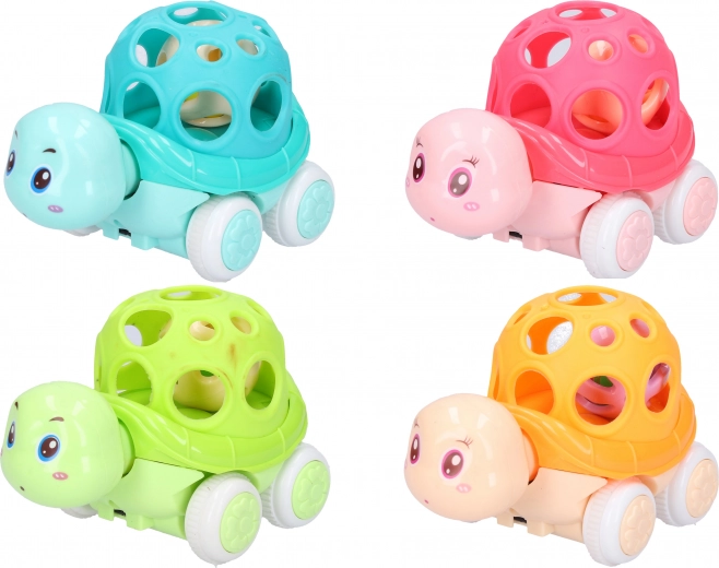 Skildpaddesrangle af plastik 11 cm