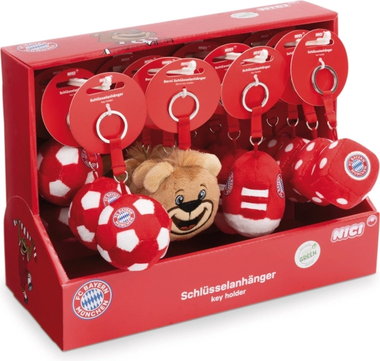NICI plysnøglering FC Bayern München 7 cm