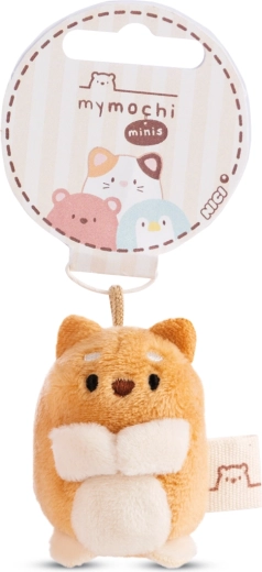 Nici vedhæng MyMochi hunden Hiro brun 5 cm