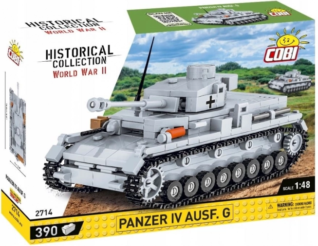 Byggesæt af kampvognen Panzer IV Ausf. G i målestok 1:48